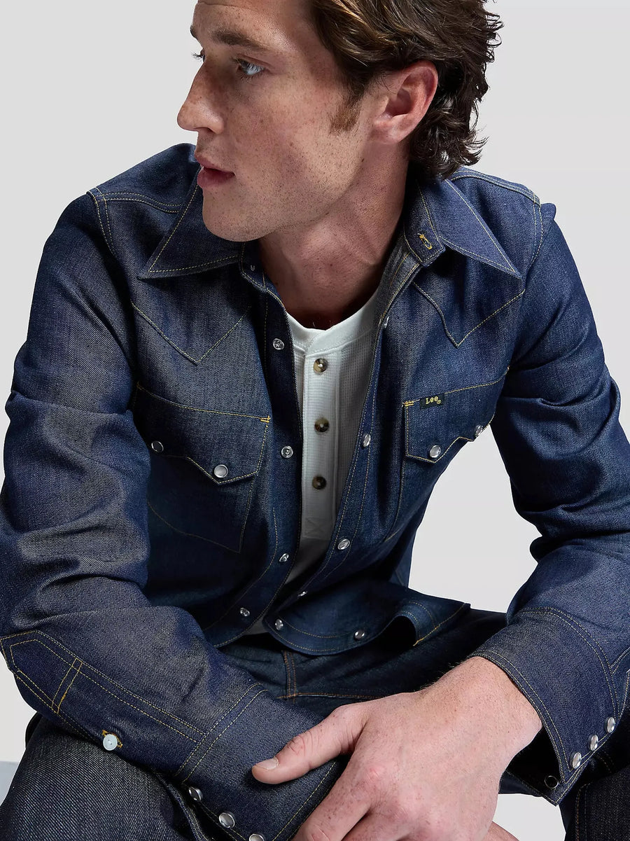Lee Chemise 101 50s Western Shirt — Dry Denim