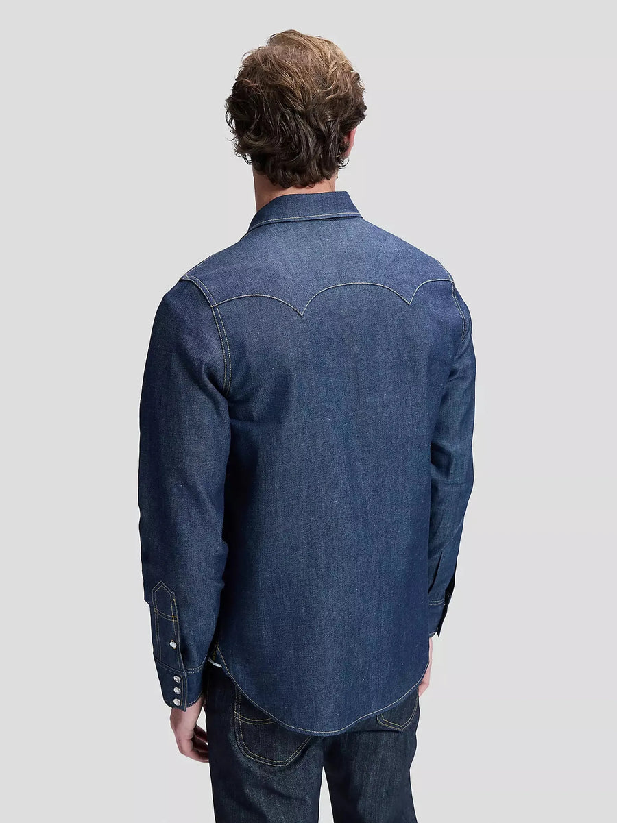 Lee 101 50s Western Shirt — Dry Denim-LEE-Industrie