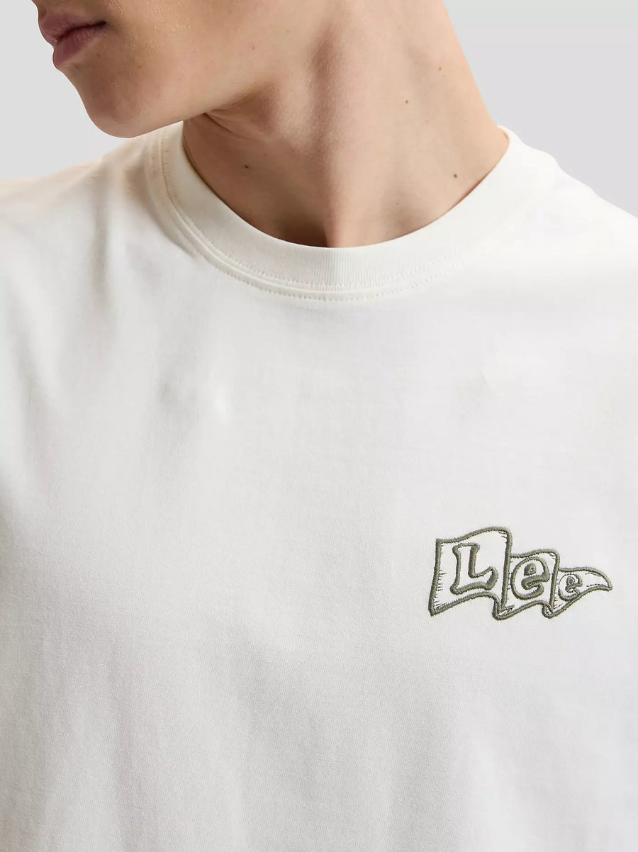 Lee Flag Tee — Natural-LEE-Industrie