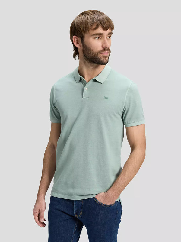 Lee Garment Dye Polo — Desert Sage-LEE-Industrie