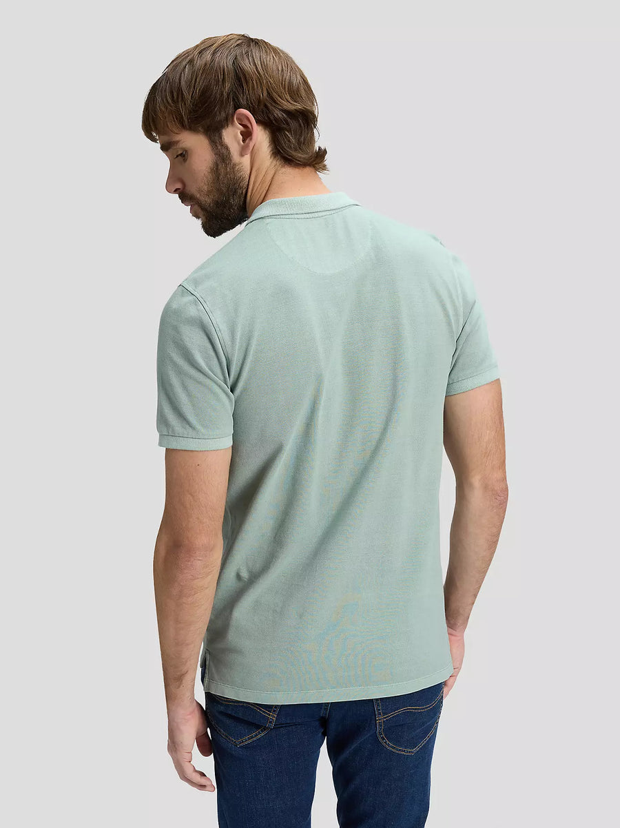 Lee Garment Dye Polo — Desert Sage-LEE-Industrie