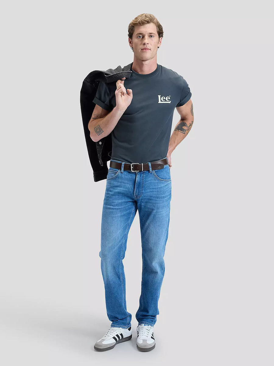 Lee Santa Monica Tee — Washed Black-LEE-Industrie