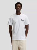 Lee Stamp Tee — Bright White-LEE-Industrie