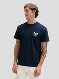 Lee Stamp Tee — Rivet Navy-LEE-Industrie