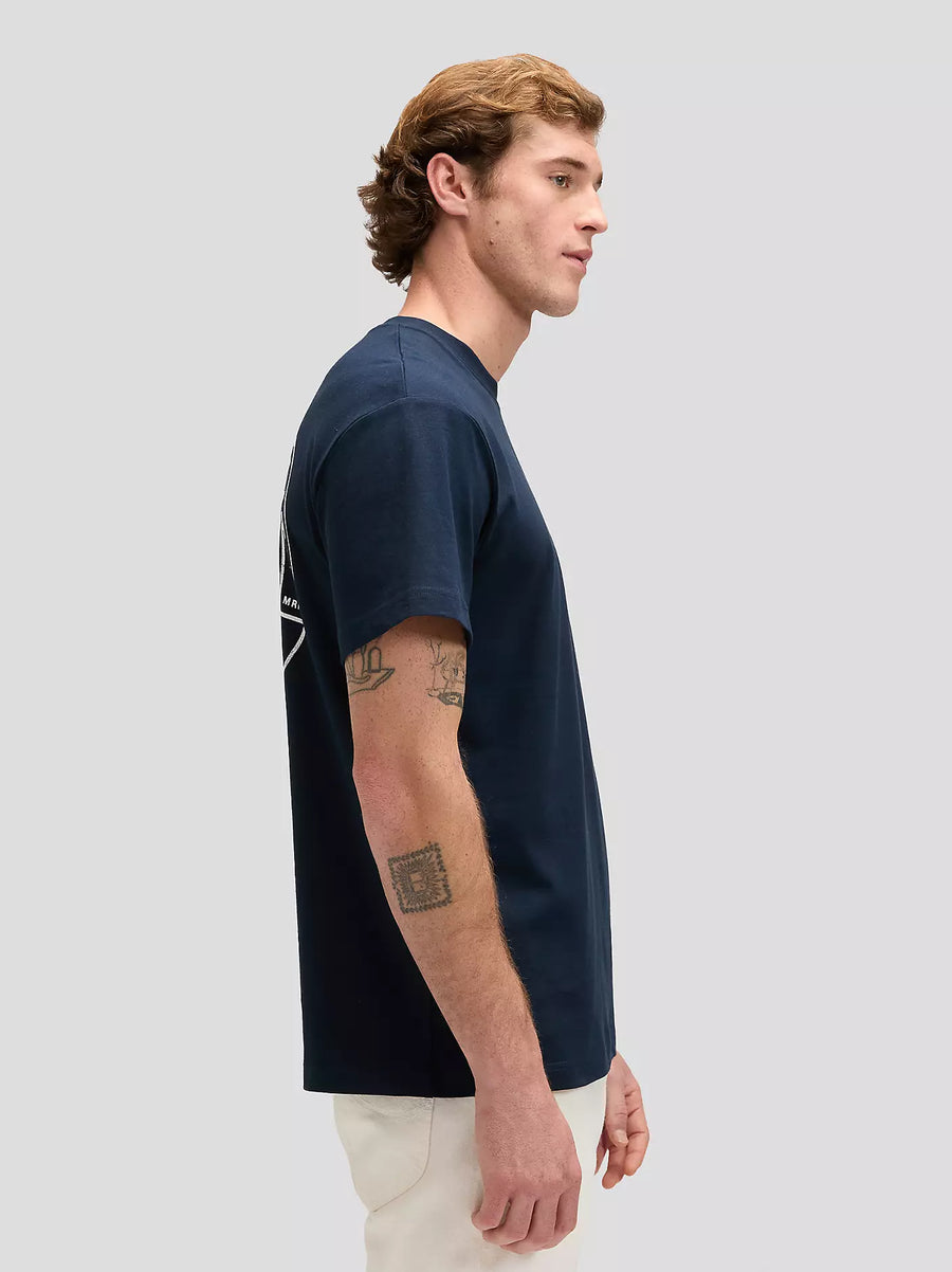 Lee Stamp Tee — Rivet Navy-LEE-Industrie