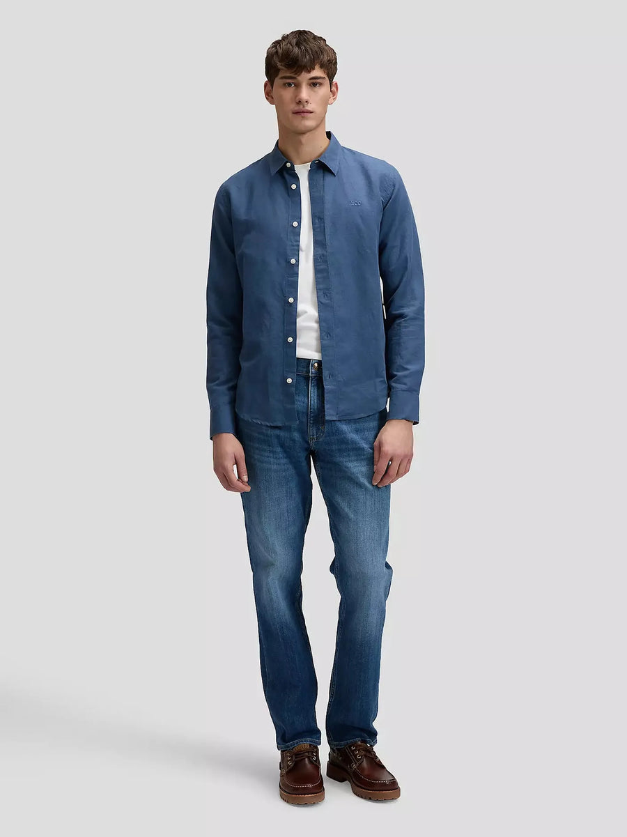 Lee Shirt — Academy Blue-LEE-Industrie