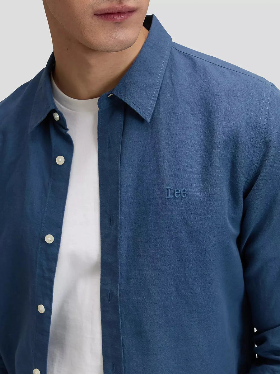 Lee Shirt — Academy Blue-LEE-Industrie