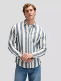 Lee Chemise Lee Shirt — Academy Blue Stripe SS26