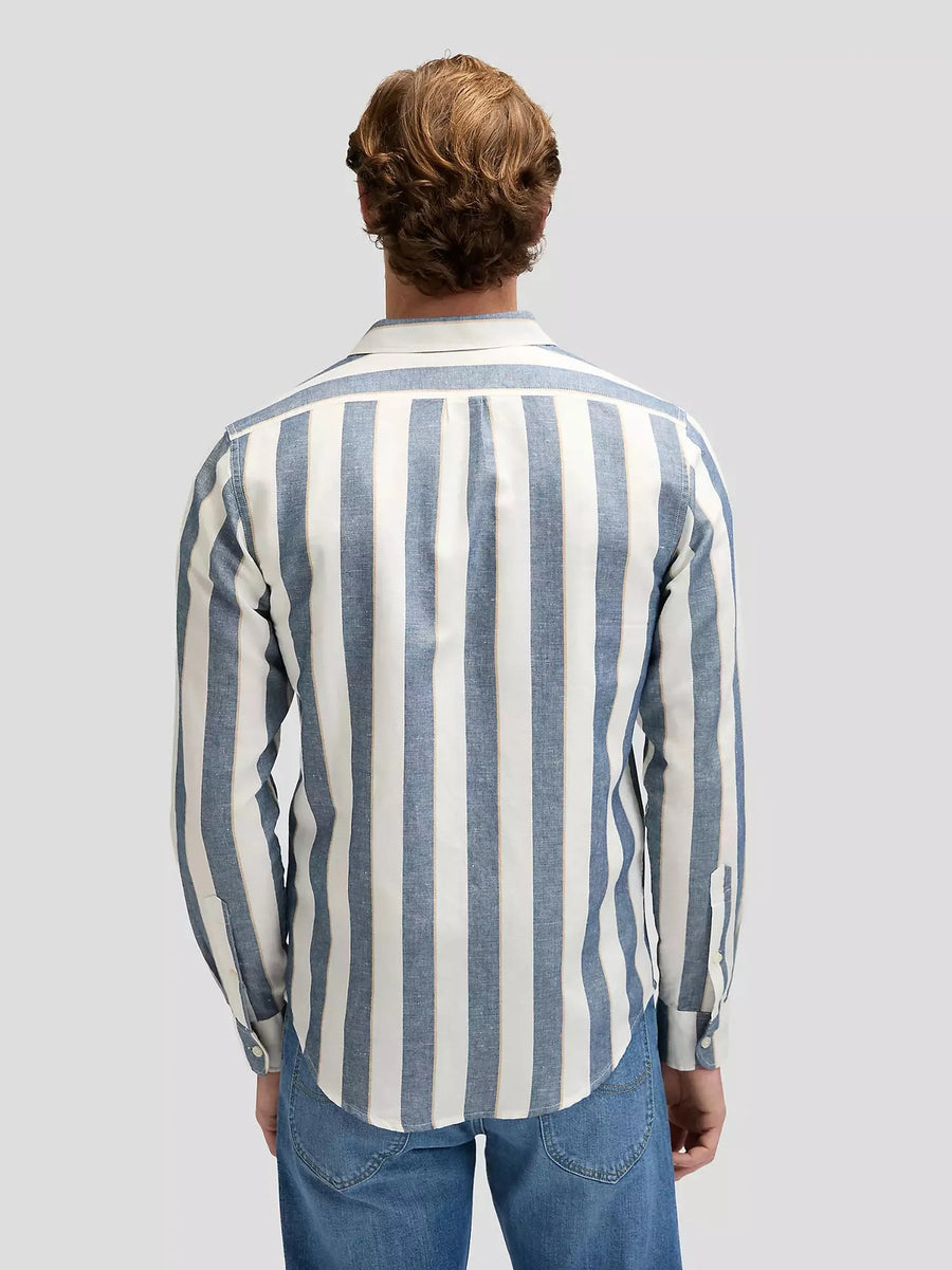 Lee Shirt — Academy Blue Stripe-LEE-Industrie