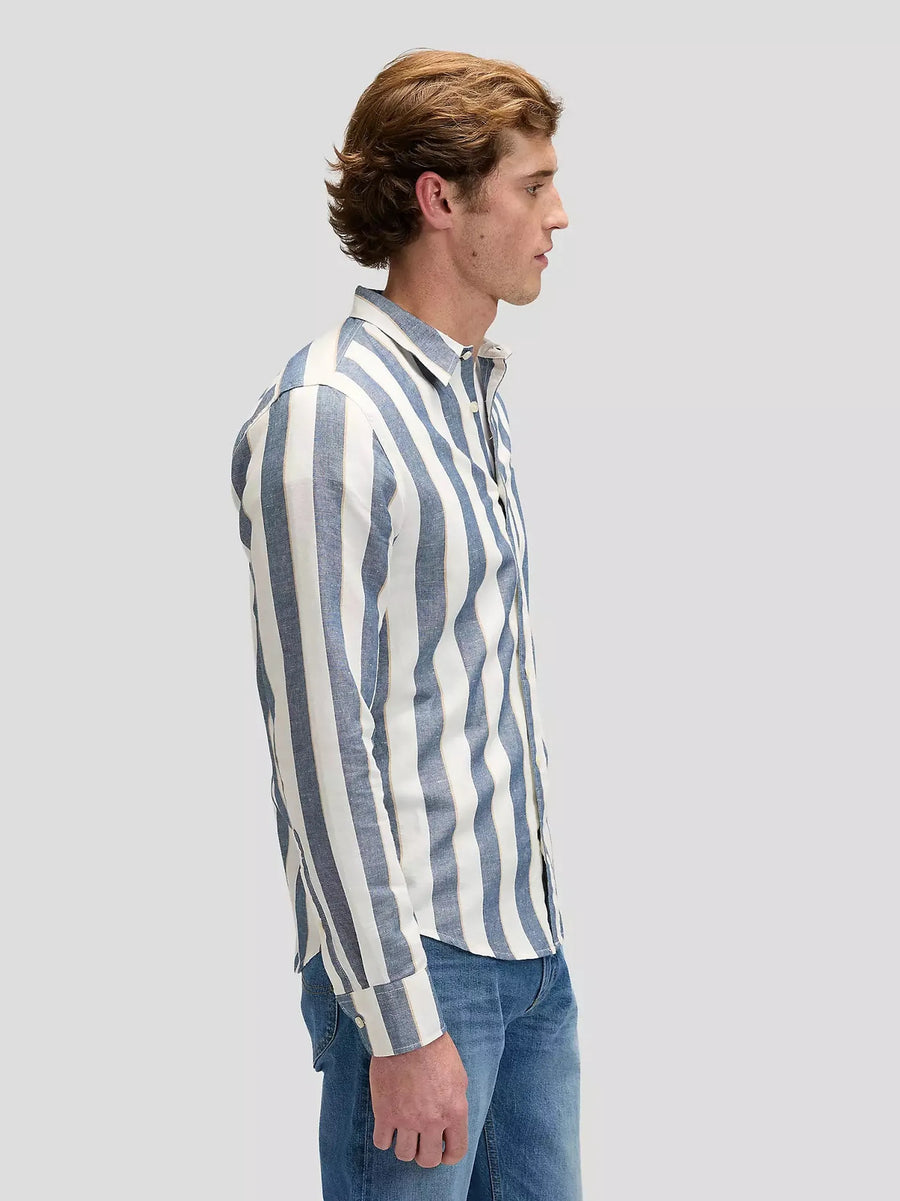 Lee Shirt — Academy Blue Stripe-LEE-Industrie