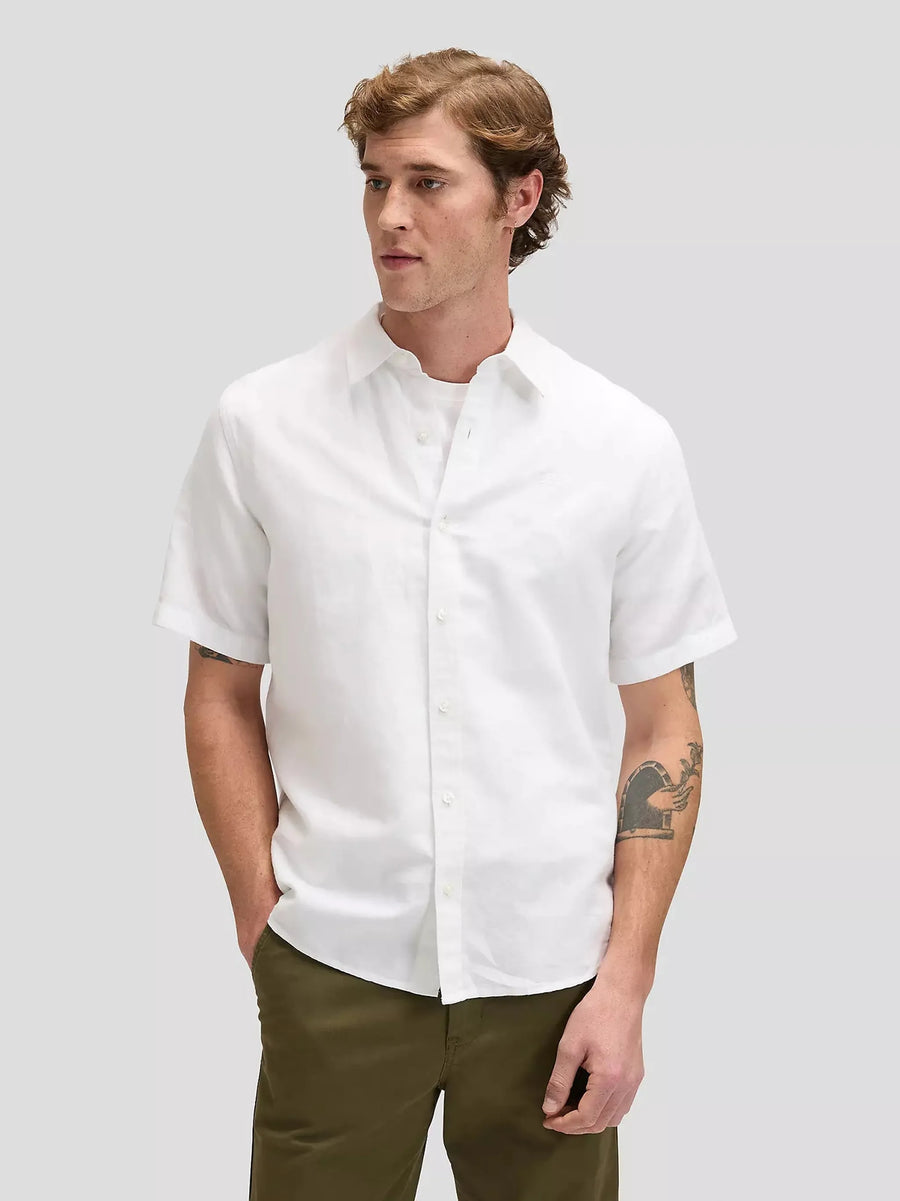 Lee Chemise SS Lee Shirt — Bright White SS26