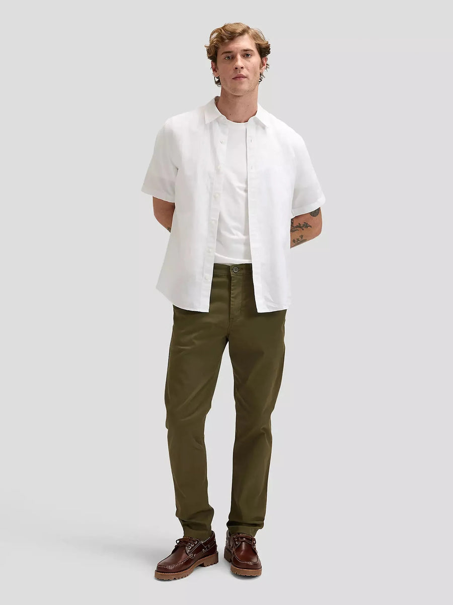Lee SS Shirt — Bright White-LEE-Industrie
