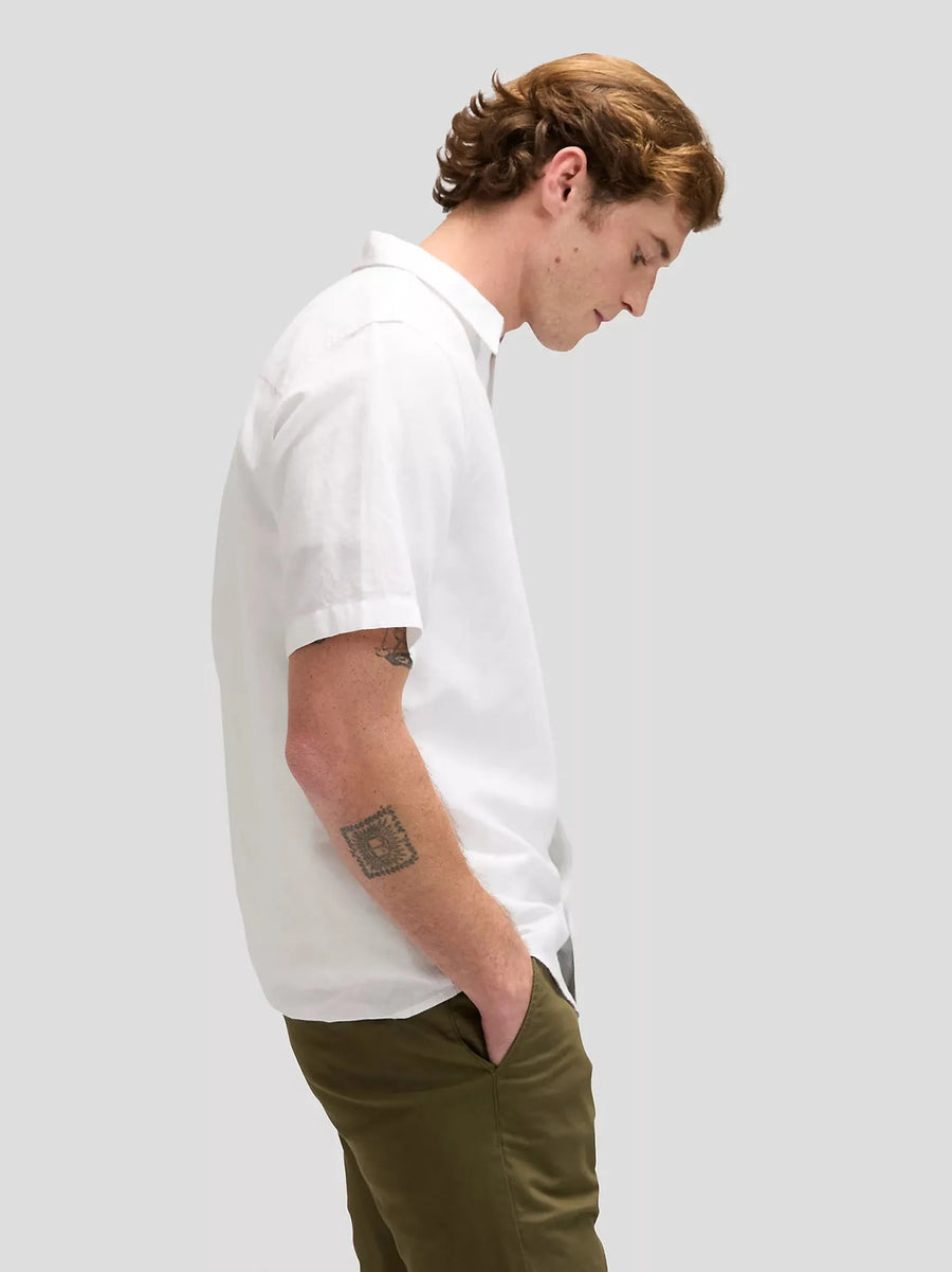 Lee SS Shirt — Bright White-LEE-Industrie