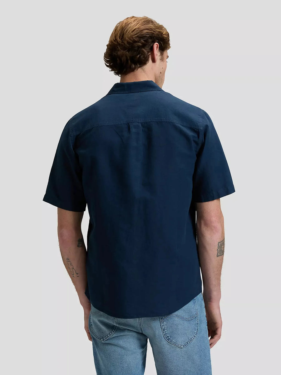 Lee SS Shirt — Rivet Navy-LEE-Industrie