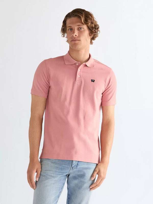 Wrangler Polo Shirt — Dusty Rose
