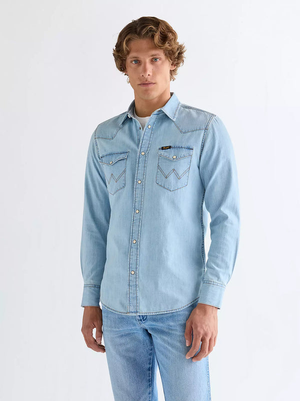 Wrangler Chemise Western — Riverbank