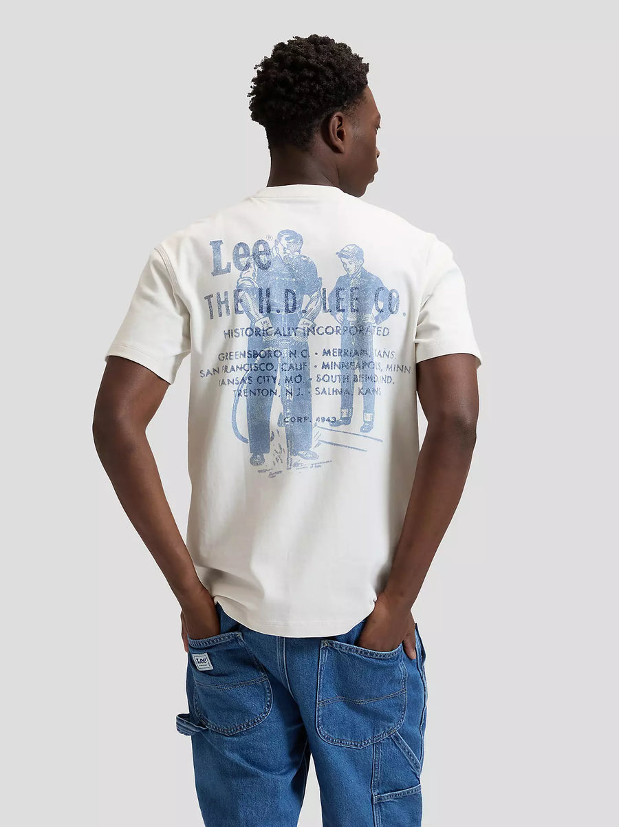 Lee Workwear Worker T-Shirt — Natural-LEE-Industrie