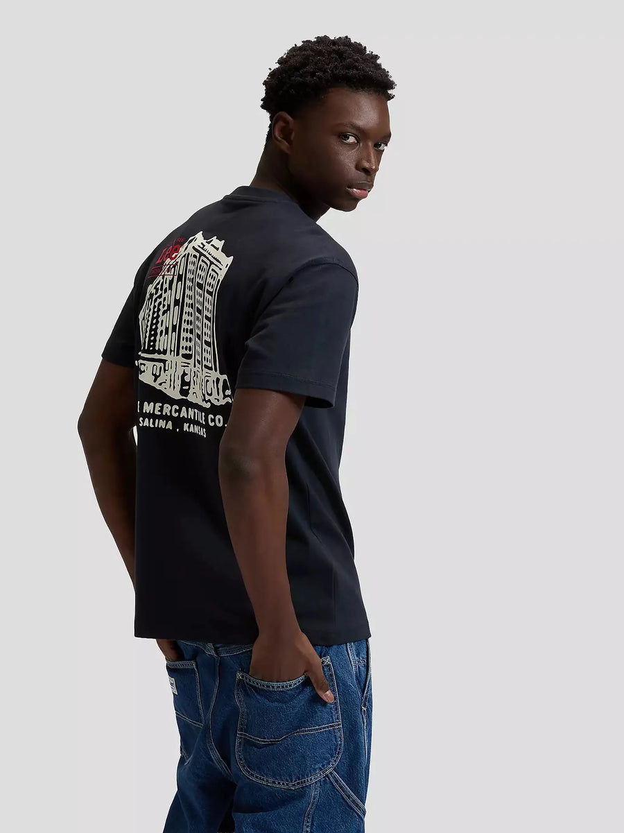 Lee Workwear Building Tee — Rebel Navy-LEE-Industrie