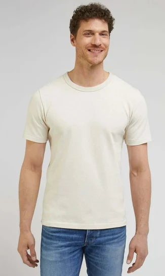 Lee 101 Core Tee — Ecru-LEE-Industrie