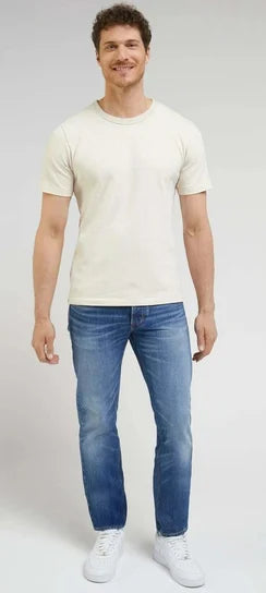 Lee 101 Core Tee — Ecru-LEE-Industrie