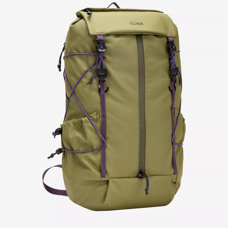 Elliker Cautley Flap Over Backpack 23L — Khaki / Black / Sand Homme-ELLIKER-Industrie