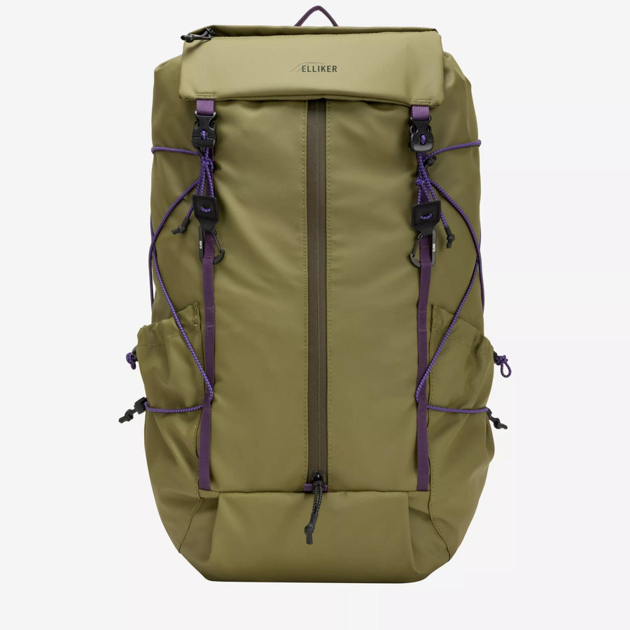 Elliker Cautley Flap Over Backpack 23L — Khaki / Black / Sand Homme-ELLIKER-Industrie