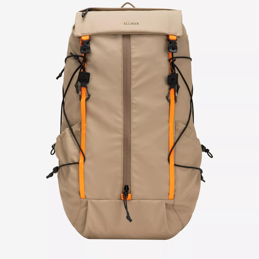 Elliker Cautley Flap Over Backpack 23L — Khaki / Black / Sand Homme-ELLIKER-Industrie