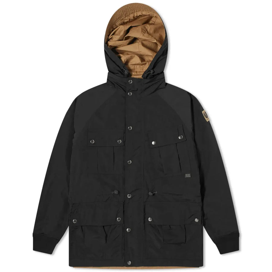 Belstaff Centenary Reversible Parka — Black / British Khaki