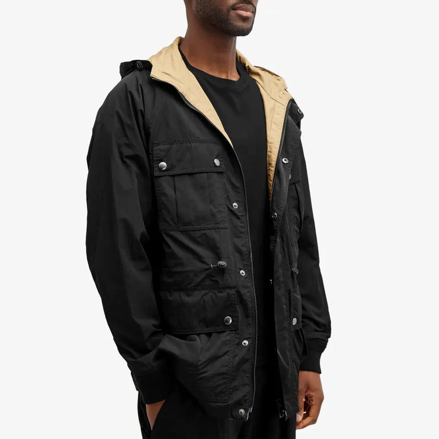 Belstaff Centenary Reversible Parka — Black / British Khaki Homme-BELSTAFF-Industrie