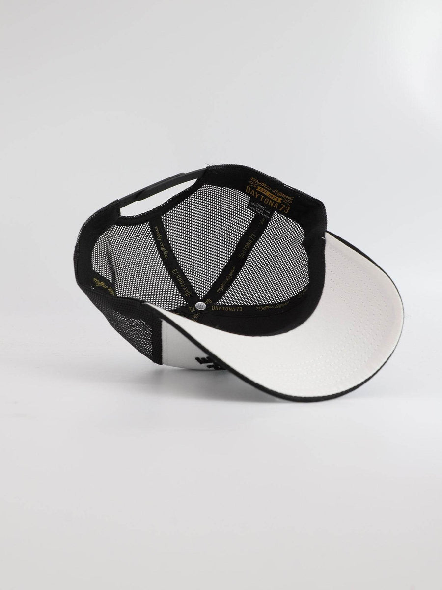 Daytona73 Lorton Twill Cap — White / Navy-DAYTONA73-Industrie