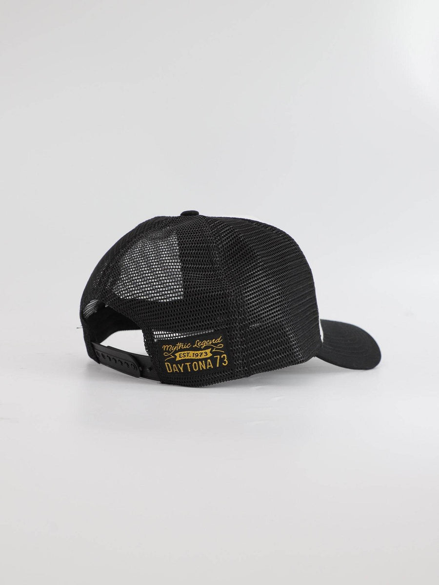 Daytona73 Lorton Twill Cap — White / Navy-DAYTONA73-Industrie