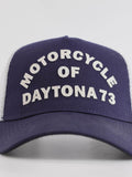 Daytona73 Lorton Twill Cap — White / Navy-DAYTONA73-Industrie