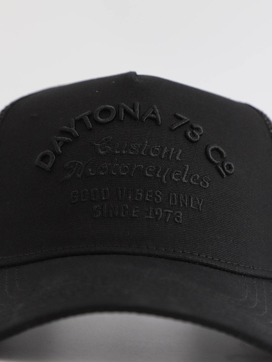 Daytona73 Plymouth Cap — Black / Beige-DAYTONA73-Industrie