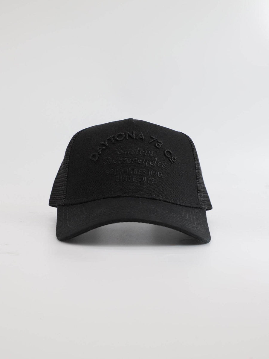 Daytona73 Plymouth Cap — Black / Beige-DAYTONA73-Industrie