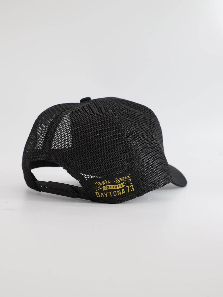 Daytona73 Plymouth Cap — Black / Beige-DAYTONA73-Industrie