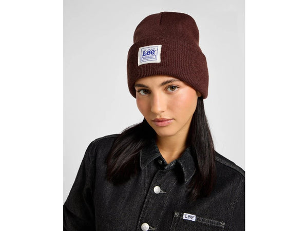 Lee Bonnet Workwear Beanie — Velvet Beet