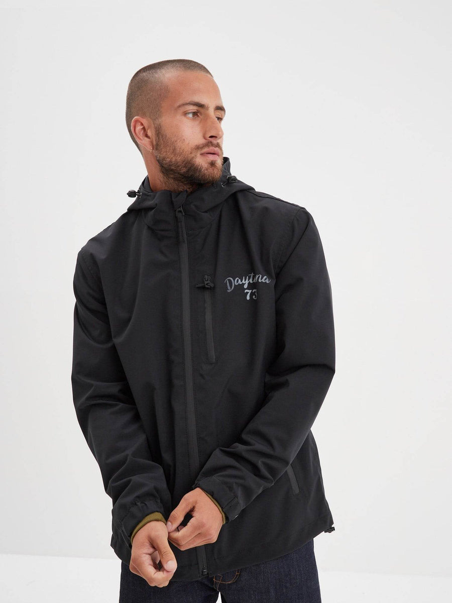 Daytona73 Lurayer Nylon Kingman Jacket — Black-DAYTONA73-Industrie