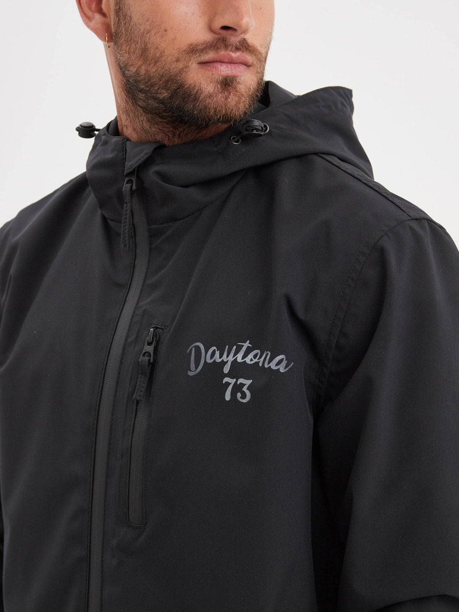 Daytona73 Lurayer Nylon Kingman Jacket — Black-DAYTONA73-Industrie