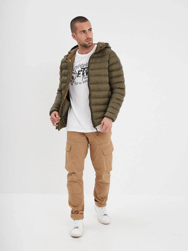 Daytona73 Veste Kinsale Nylon — Khaki / Black
