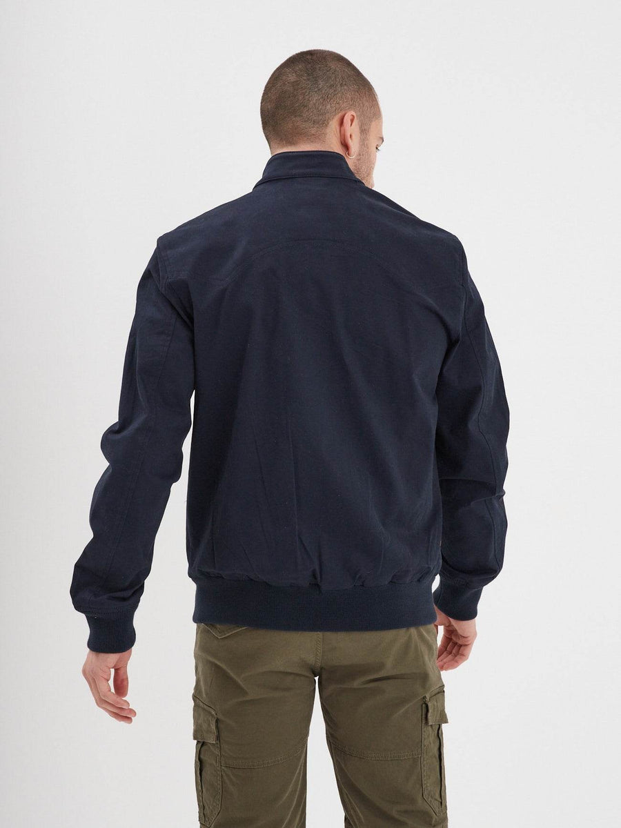 Daytona73 Lennox Broken Twill Jacket — Beige / Navy-DAYTONA73-Industrie