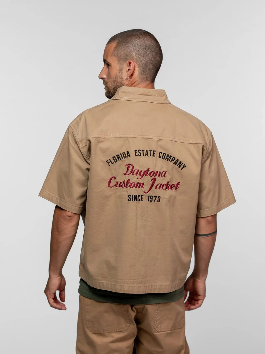 Daytona73 Tucson Prescott Twill Shirt — Beige-DAYTONA73-Industrie