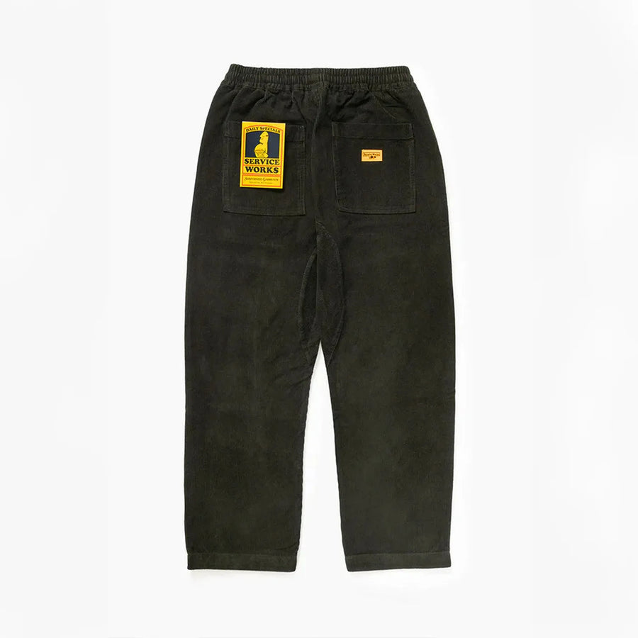Service Works Corduroy Chef Pants — Bark / Coppice-SERVICE WORKS-Industrie