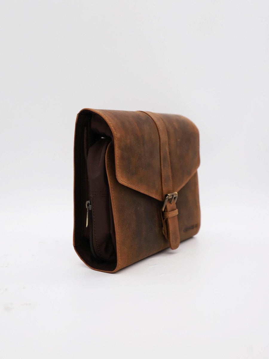Daytona73 Trousse de Toilettes — MC6 Brun-DAYTONA73-Industrie