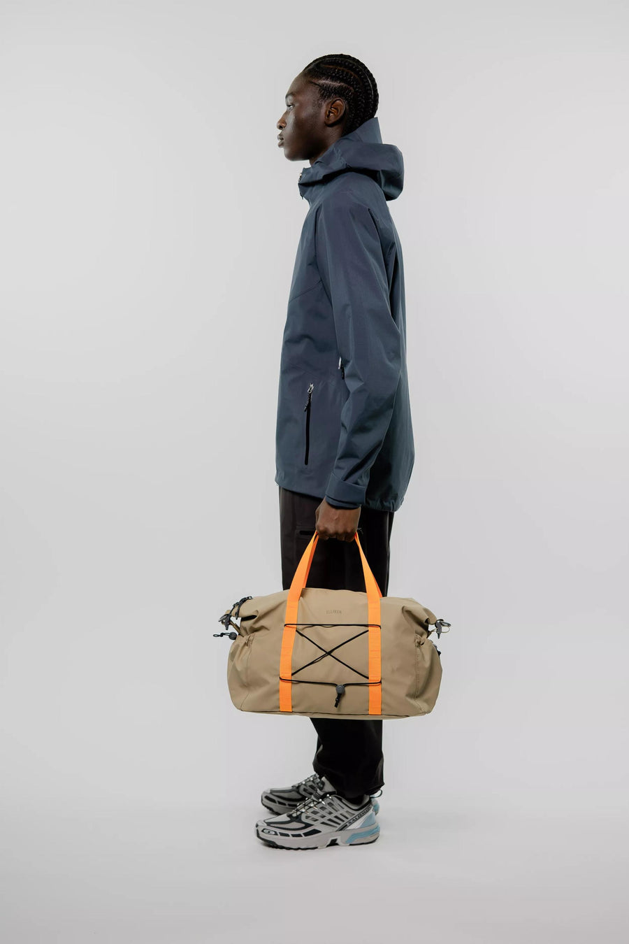 Elliker Arten Holdall S — Navy / Black / Sand Homme-ELLIKER-Industrie
