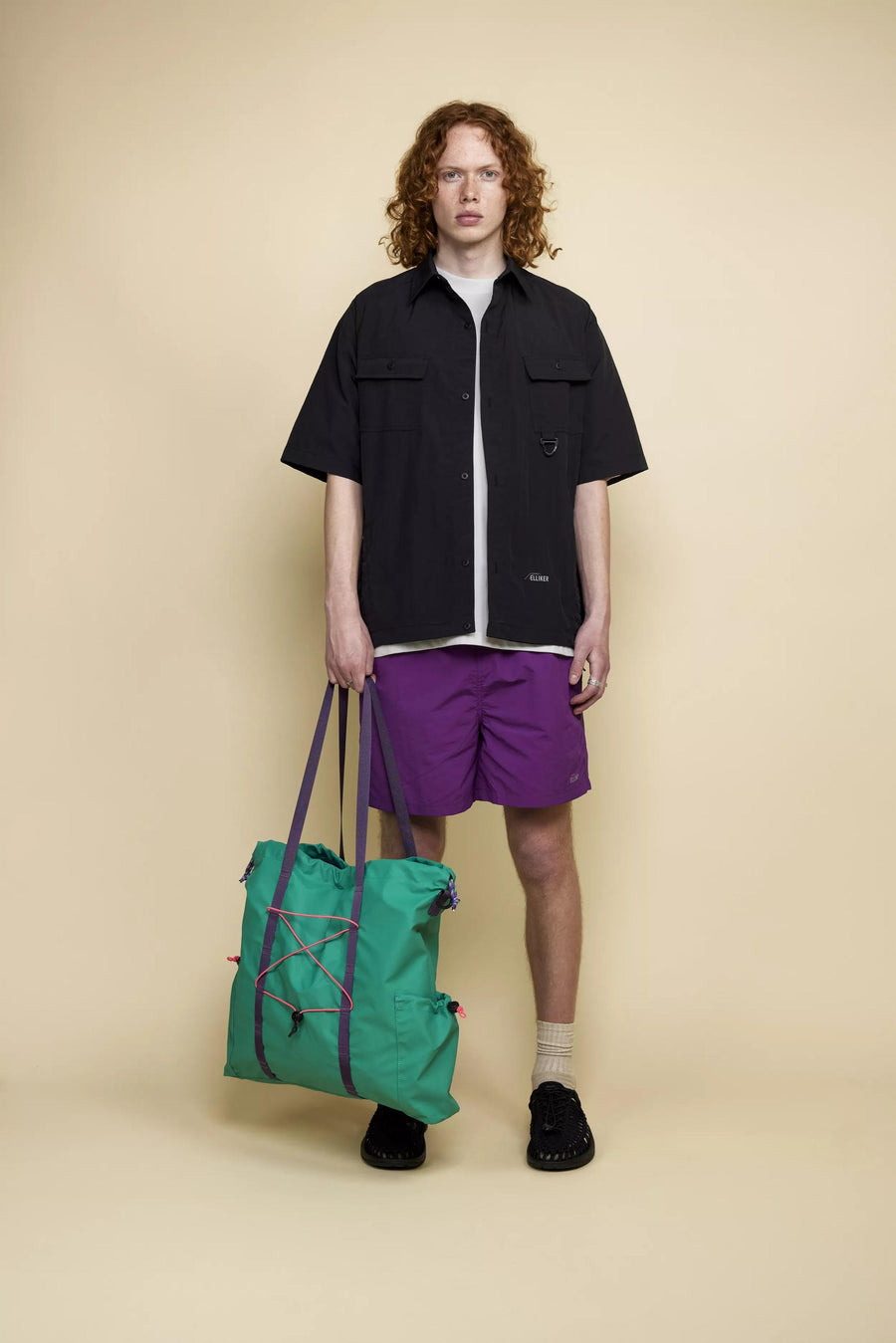 Elliker Lammer Tote Bag 18L — Teal / Sand / Steelblue / Navy Homme-ELLIKER-Industrie
