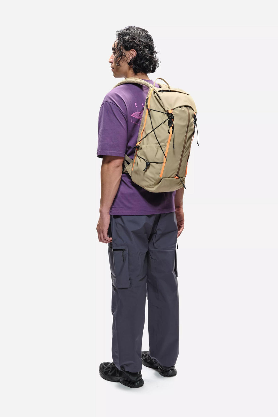 Elliker Cautley Flap Over Backpack 23L — Khaki / Black / Sand Homme-ELLIKER-Industrie