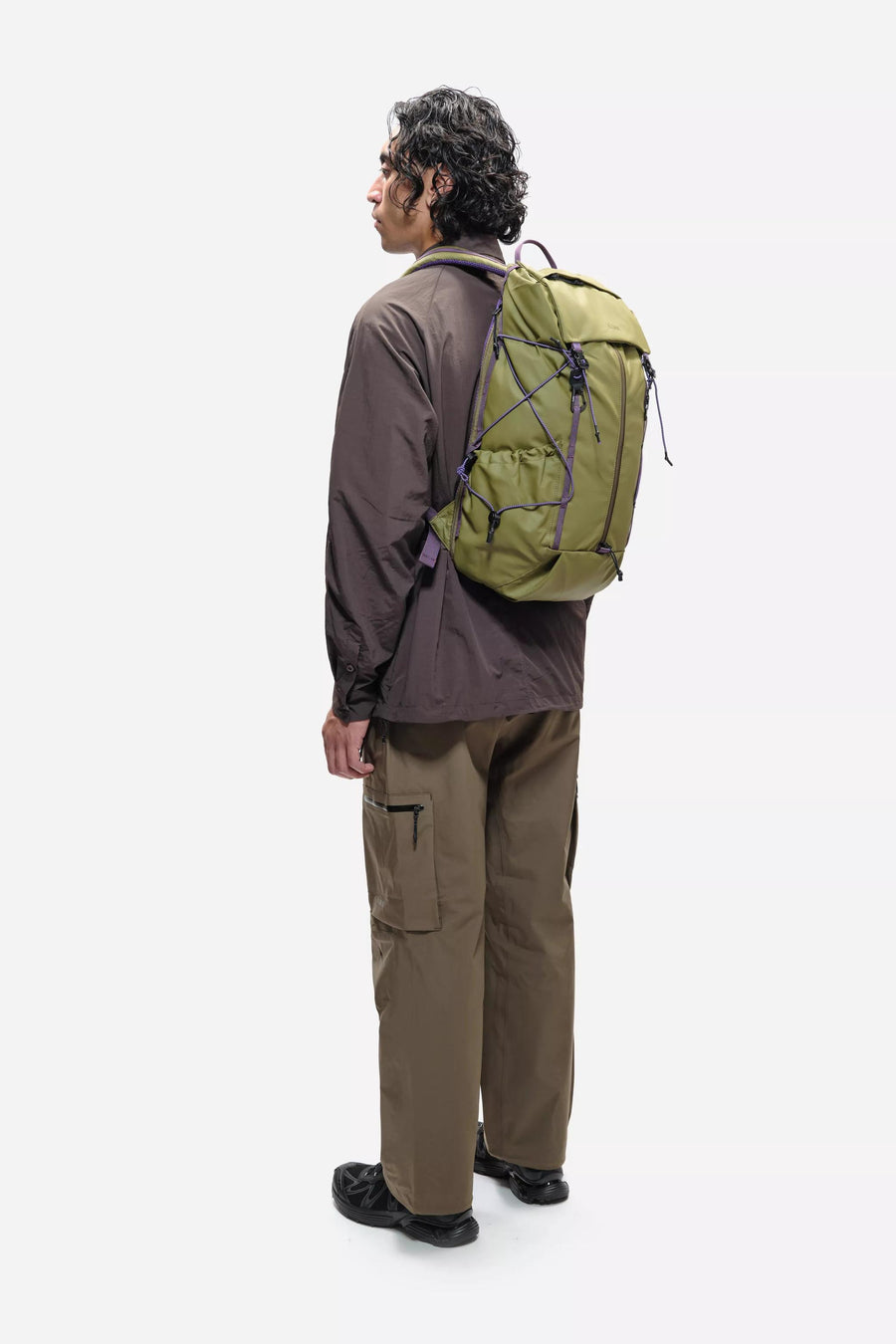 Elliker Cautley Flap Over Backpack 23L — Khaki / Black / Sand Homme-ELLIKER-Industrie