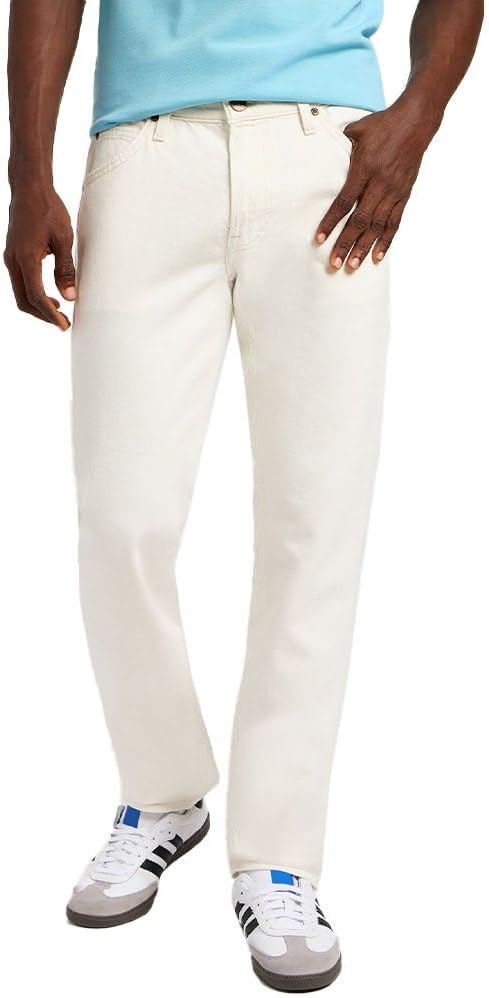 Lee Jean Daren Zip Fly — White