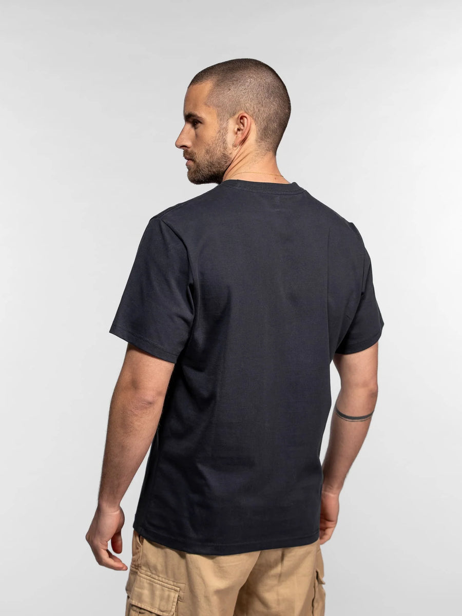 Daytona73 Sauk Heavy Jersey 260 T-Shirt — Navy-DAYTONA73-Industrie