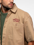 Daytona73 Tucson Prescott Twill Shirt — Beige-DAYTONA73-Industrie